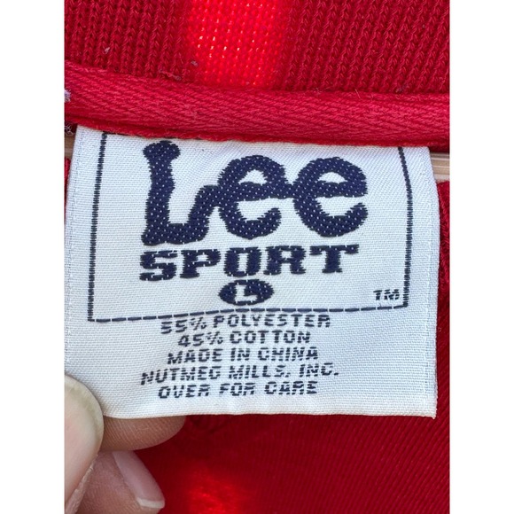 Vintage NBA Chicago Bulls Crewneck Sweater Lee Sport Tag L - Picture 5 of 6